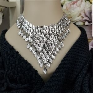 Kendra Scott, Tanay, Silver, Bib Necklace